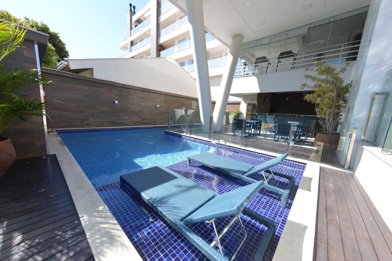 Ampla Cobertura Duplex Em Condominio Com Piscina Bombinhas Exteriér fotografie