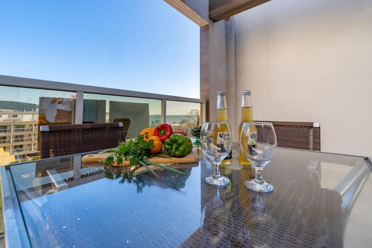 Ampla Cobertura Duplex Em Condominio Com Piscina Bombinhas Exteriér fotografie