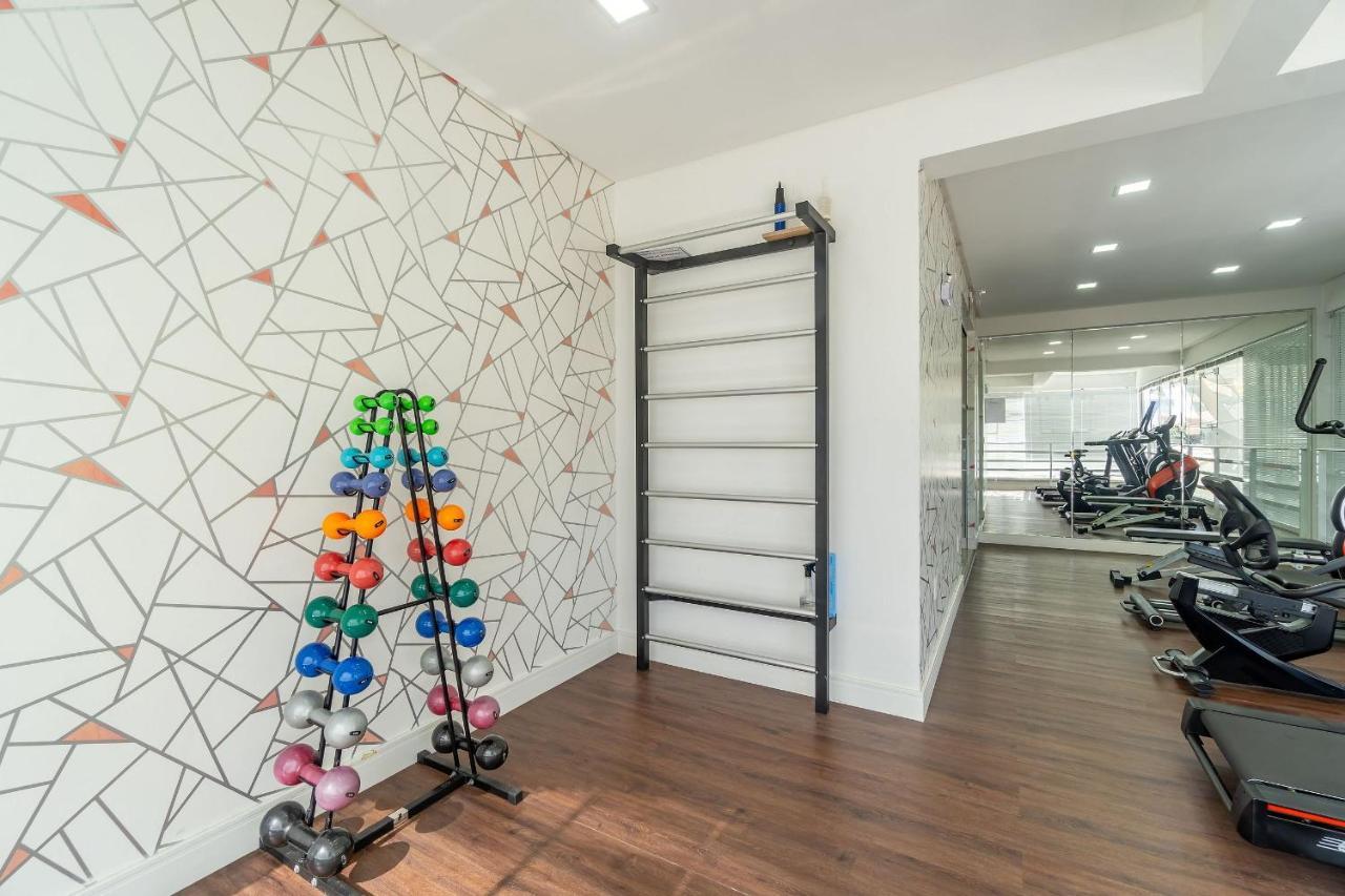 Ampla Cobertura Duplex Em Condominio Com Piscina Bombinhas Exteriér fotografie