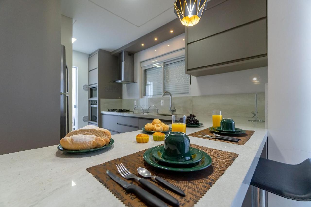 Ampla Cobertura Duplex Em Condominio Com Piscina Bombinhas Exteriér fotografie