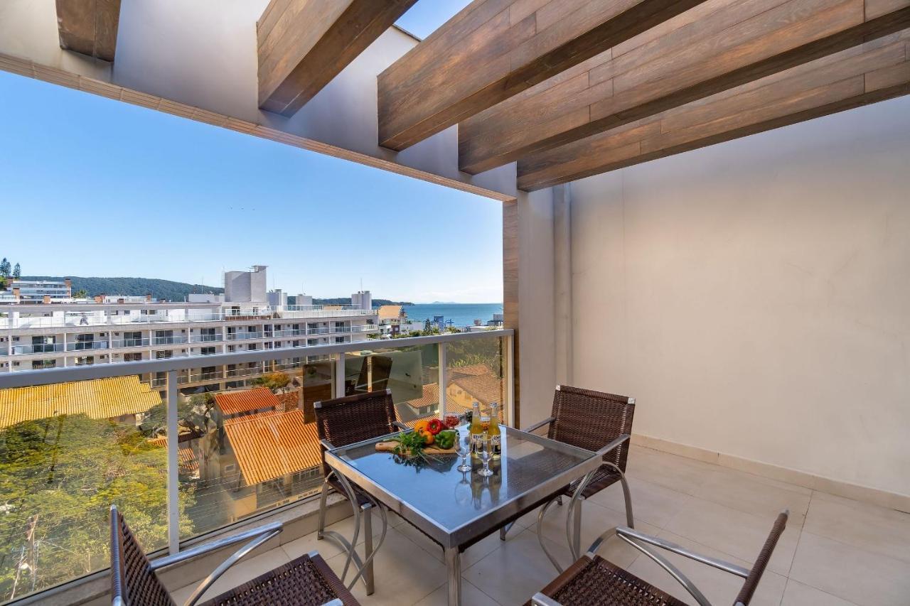 Ampla Cobertura Duplex Em Condominio Com Piscina Bombinhas Exteriér fotografie