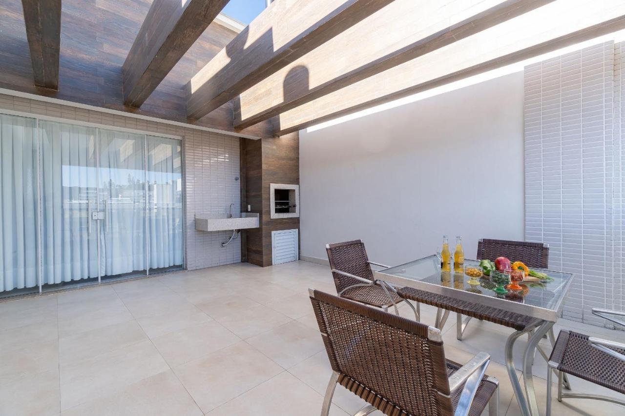 Ampla Cobertura Duplex Em Condominio Com Piscina Bombinhas Exteriér fotografie