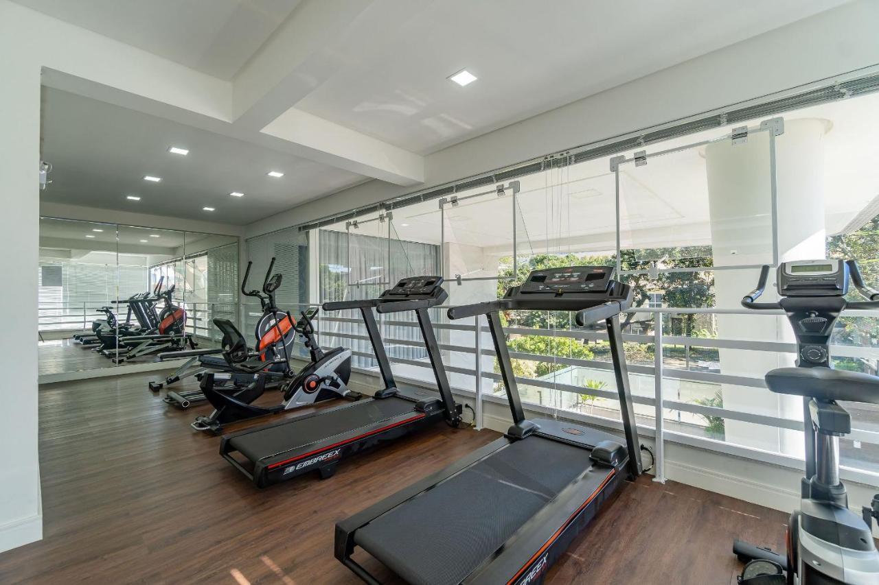 Ampla Cobertura Duplex Em Condominio Com Piscina Bombinhas Exteriér fotografie